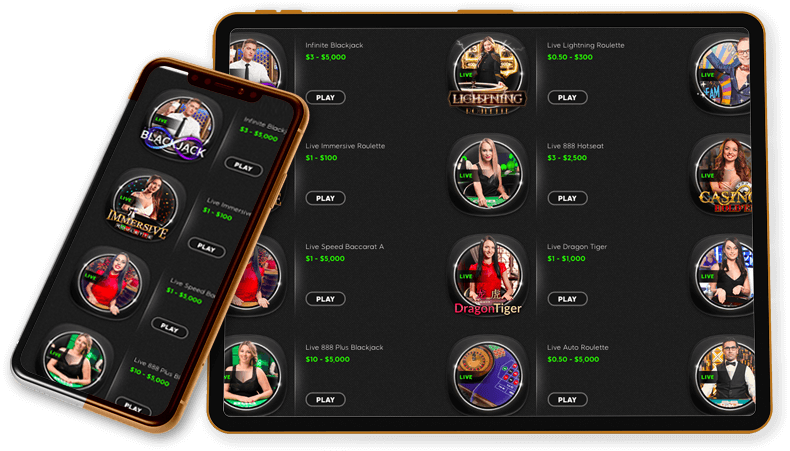 888casino mobile betting